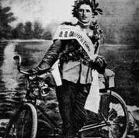 Велосипедист-рекордсмен Онисим Панкратов